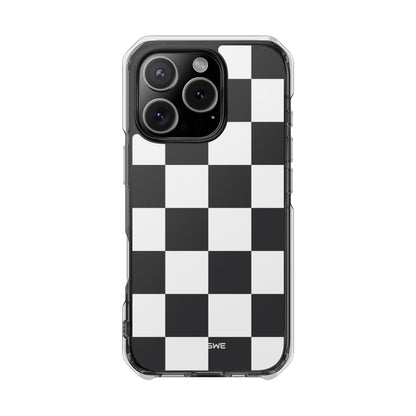 Symmetry In Squares iPhone Case - Impact
