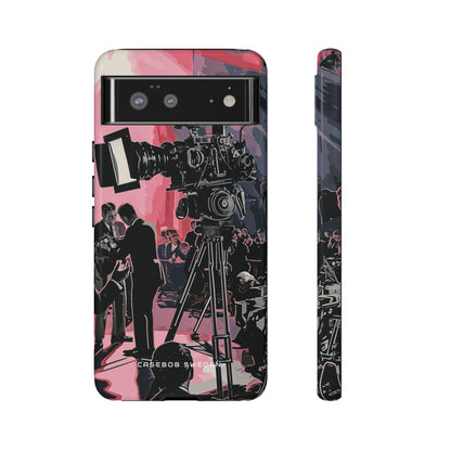 Retro Cinematic Spotlight Google Pixel 6 - Tough Phone Case