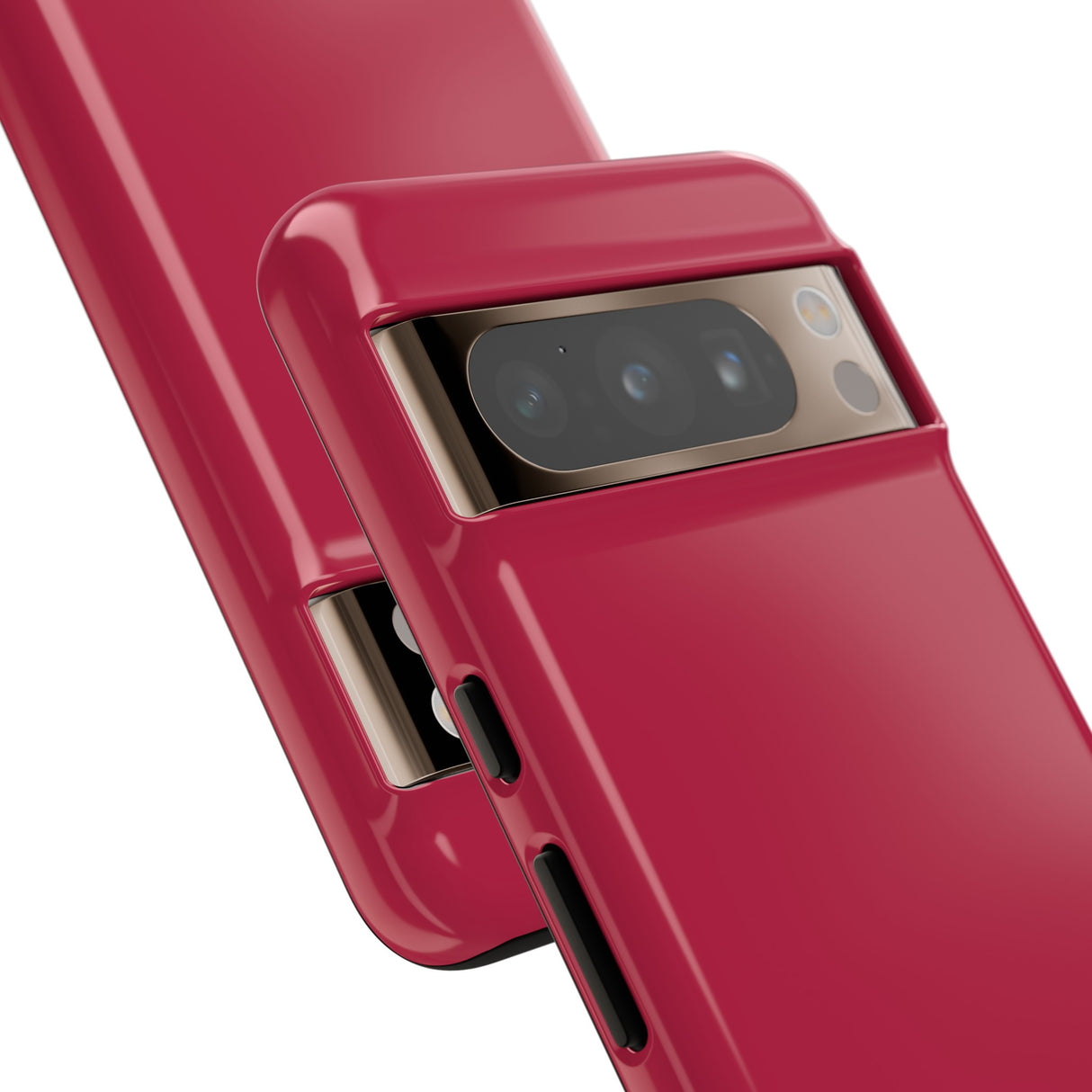 Bright Red Maroon - Protective Phone Case