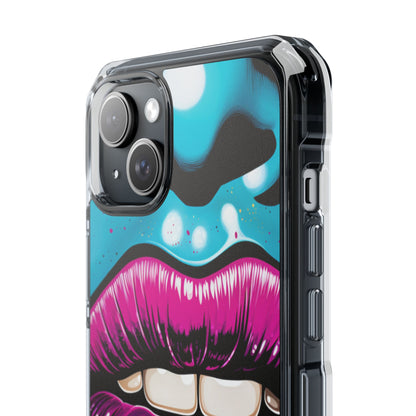 Vivid Lips Contrast iPhone Case - Impact