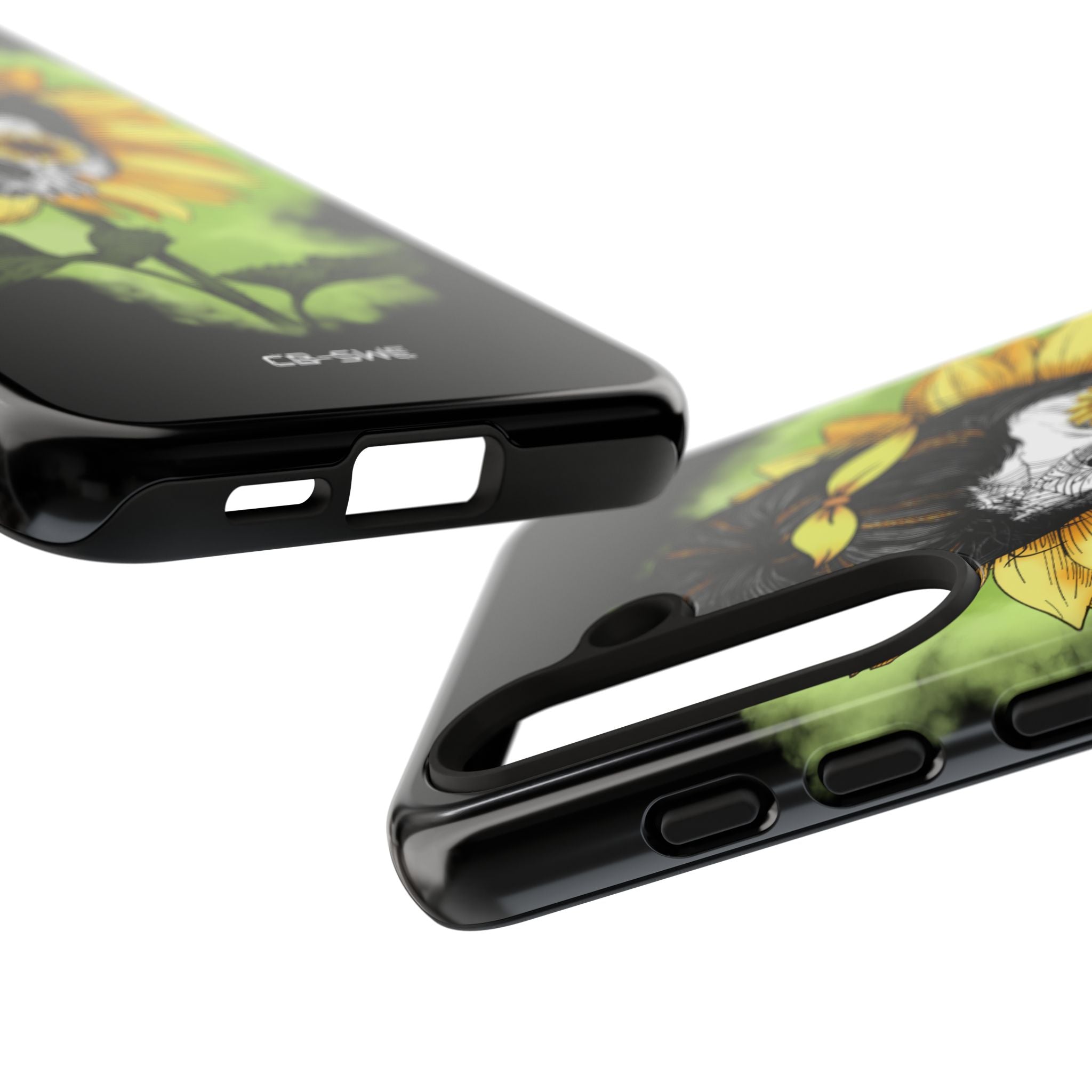 Sunflower Skull Fusion - Samsung Case