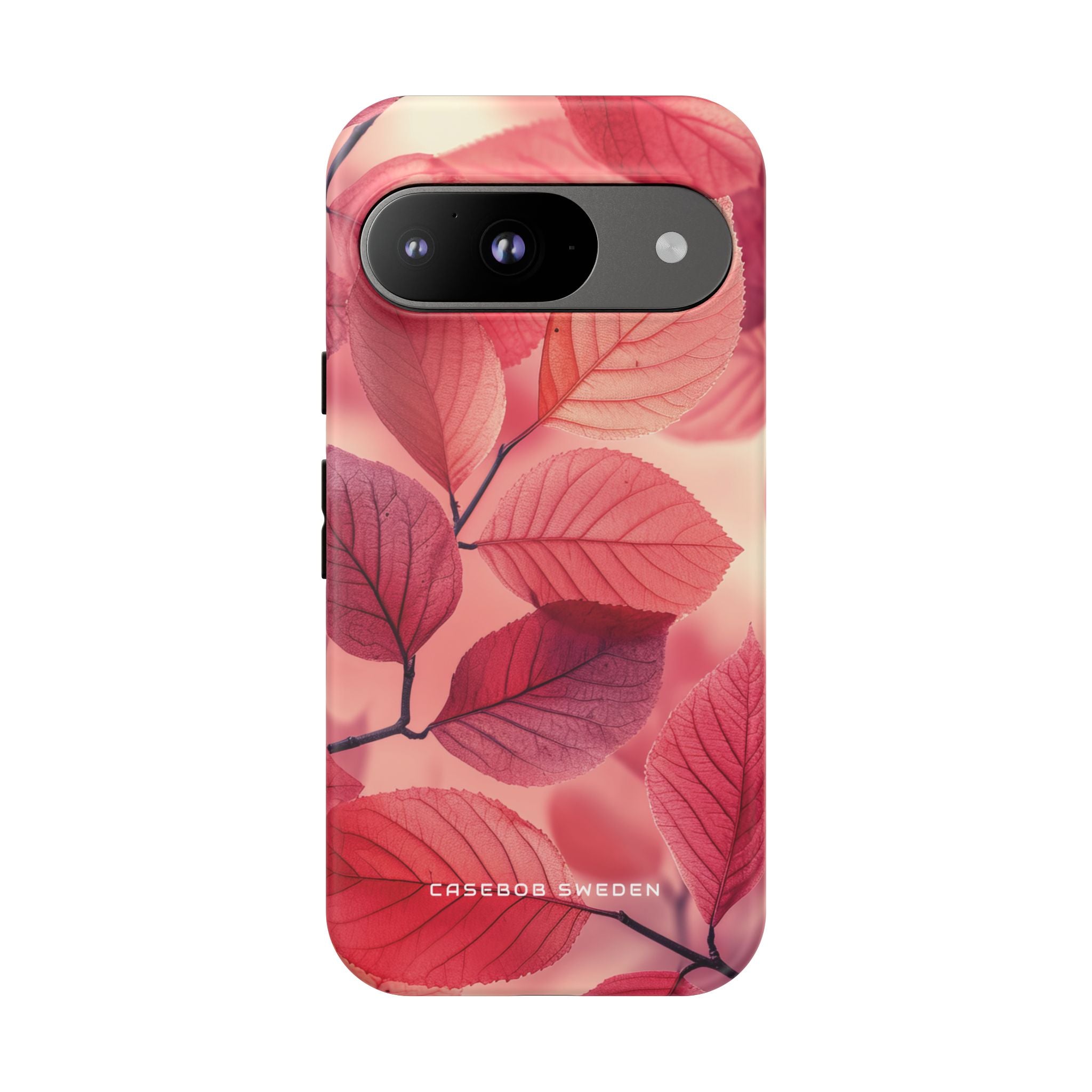 Pink and Red Leaf Harmony Google Pixel 9 - Tough Phone Case