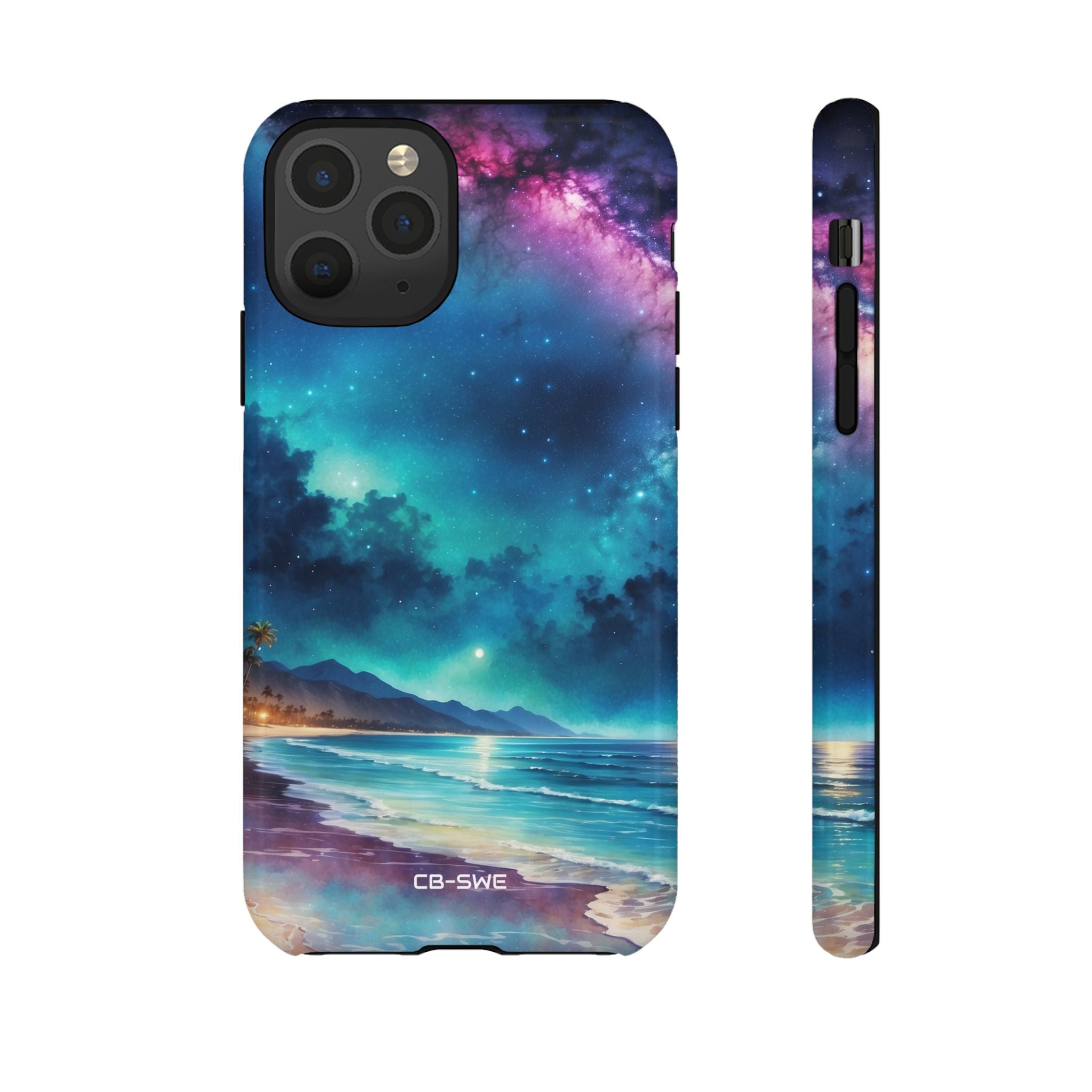 Waves Embrace Stars - iPhone Case