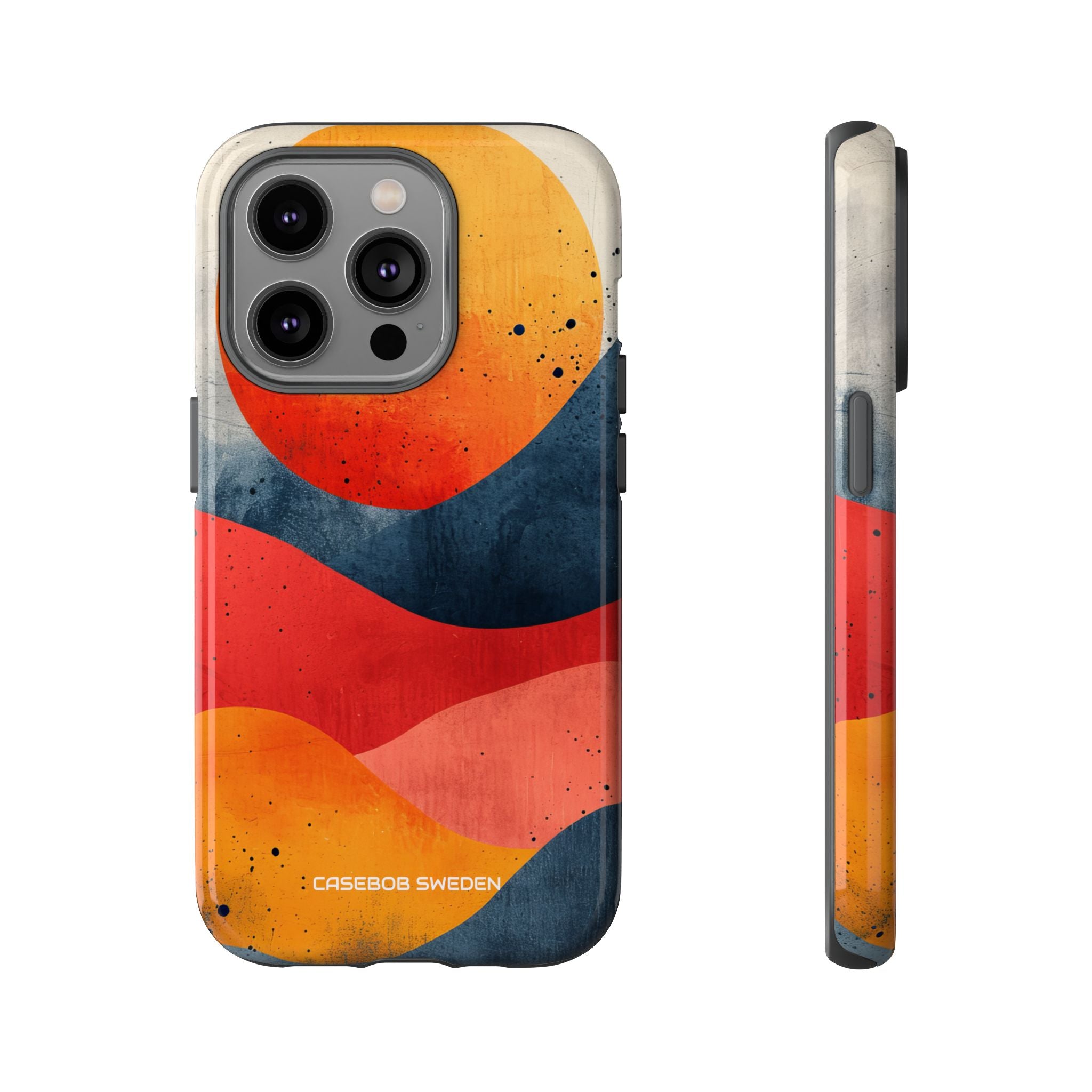 Sunburst Waves - Tough iPhone 14 Phone Case