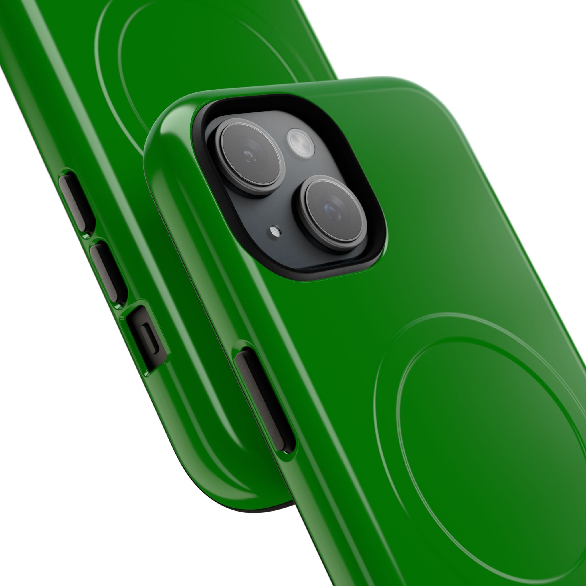 Green iPhone 15 | Tough+ Phone Case