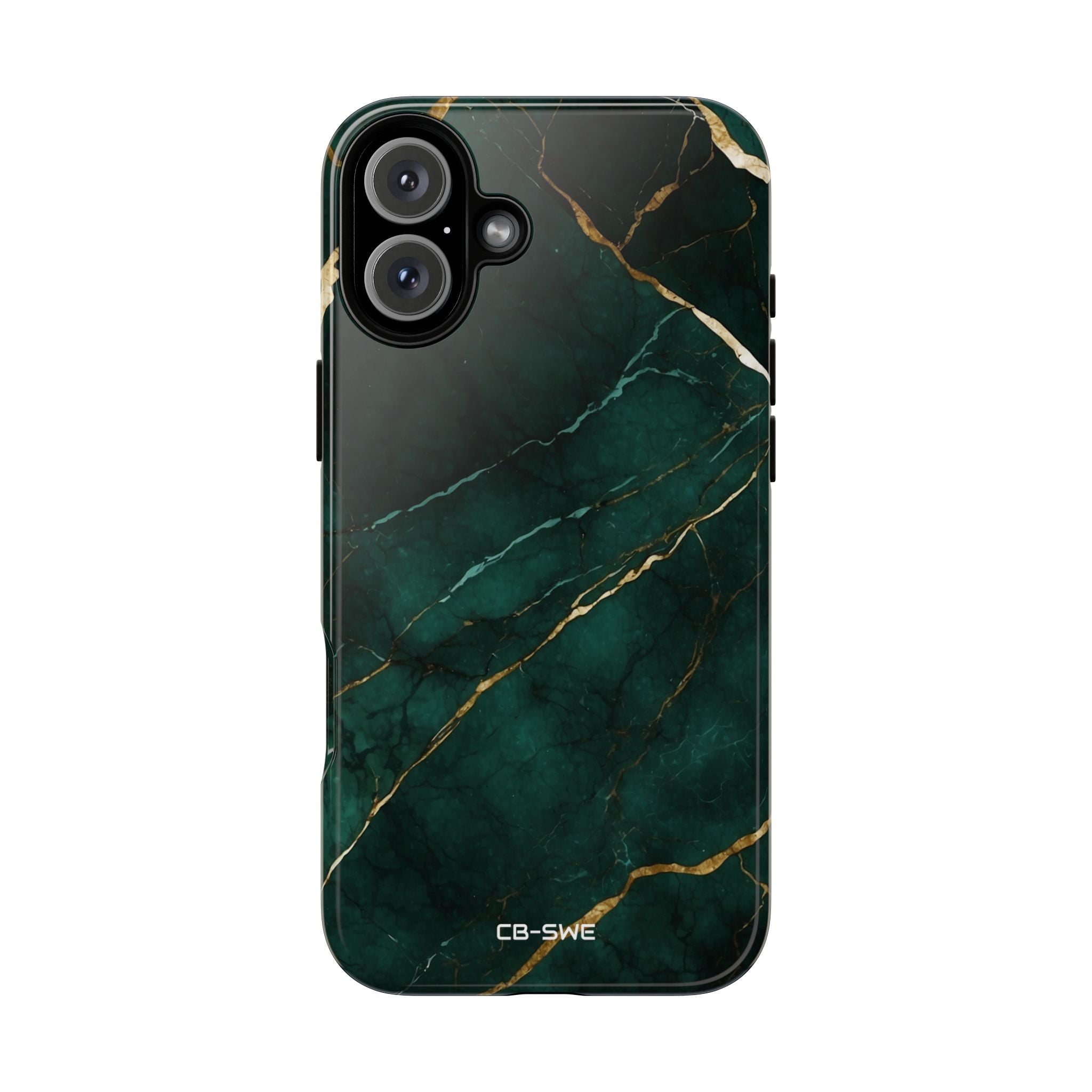 Emerald Veins Flow - iPhone Case