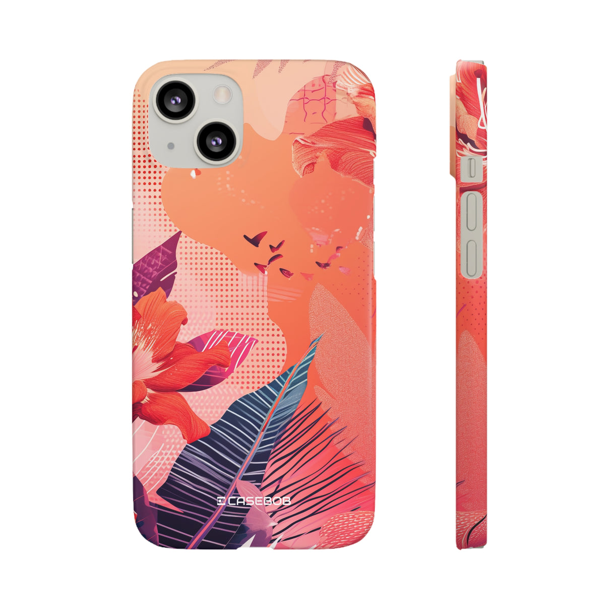 Living Coral Design | Handyhülle für iPhone (Slim Case)