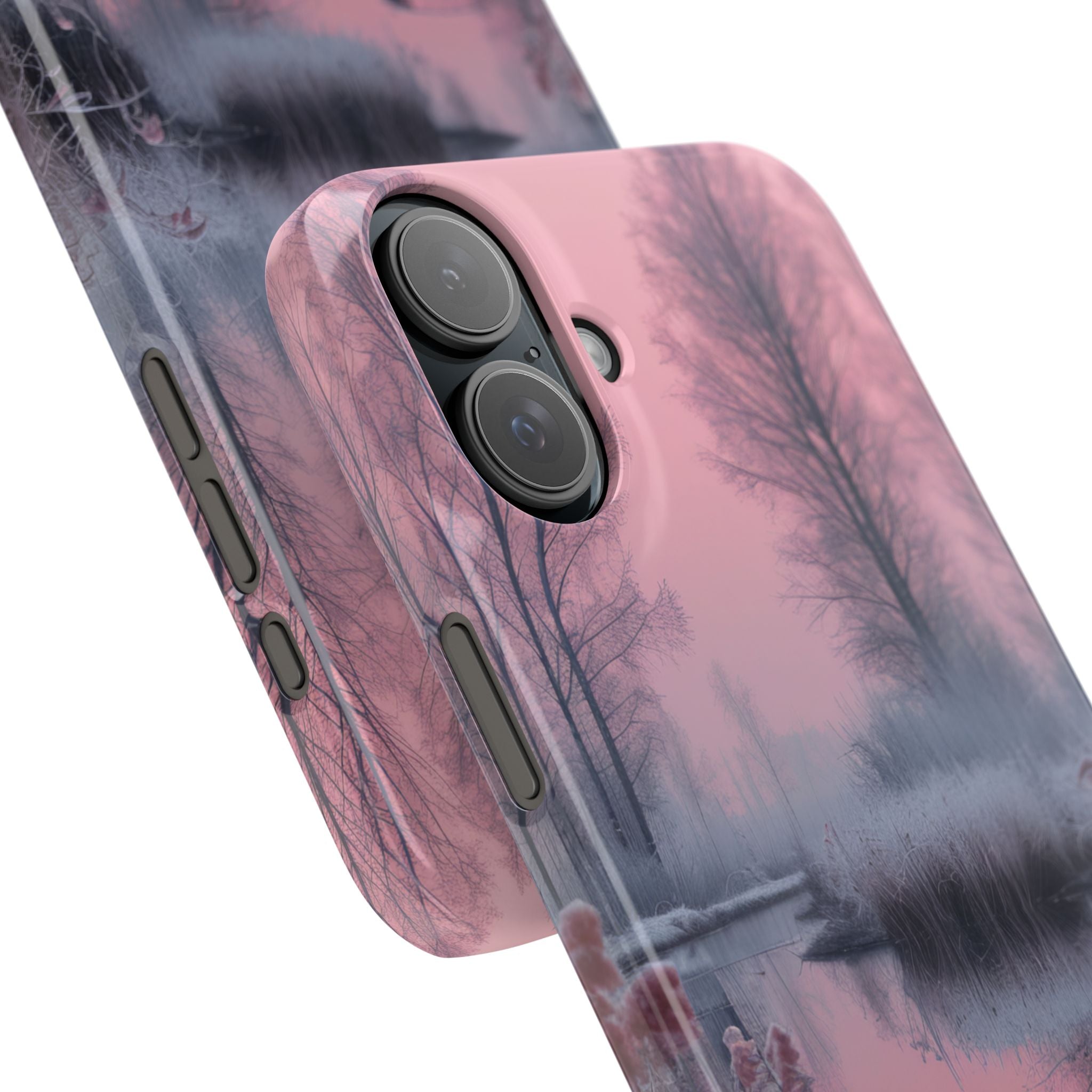 Pink Serenity Case - Slim iPhone 16 Phone Case