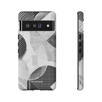 Monochrome Dynamics - Phone Case for Google Pixel