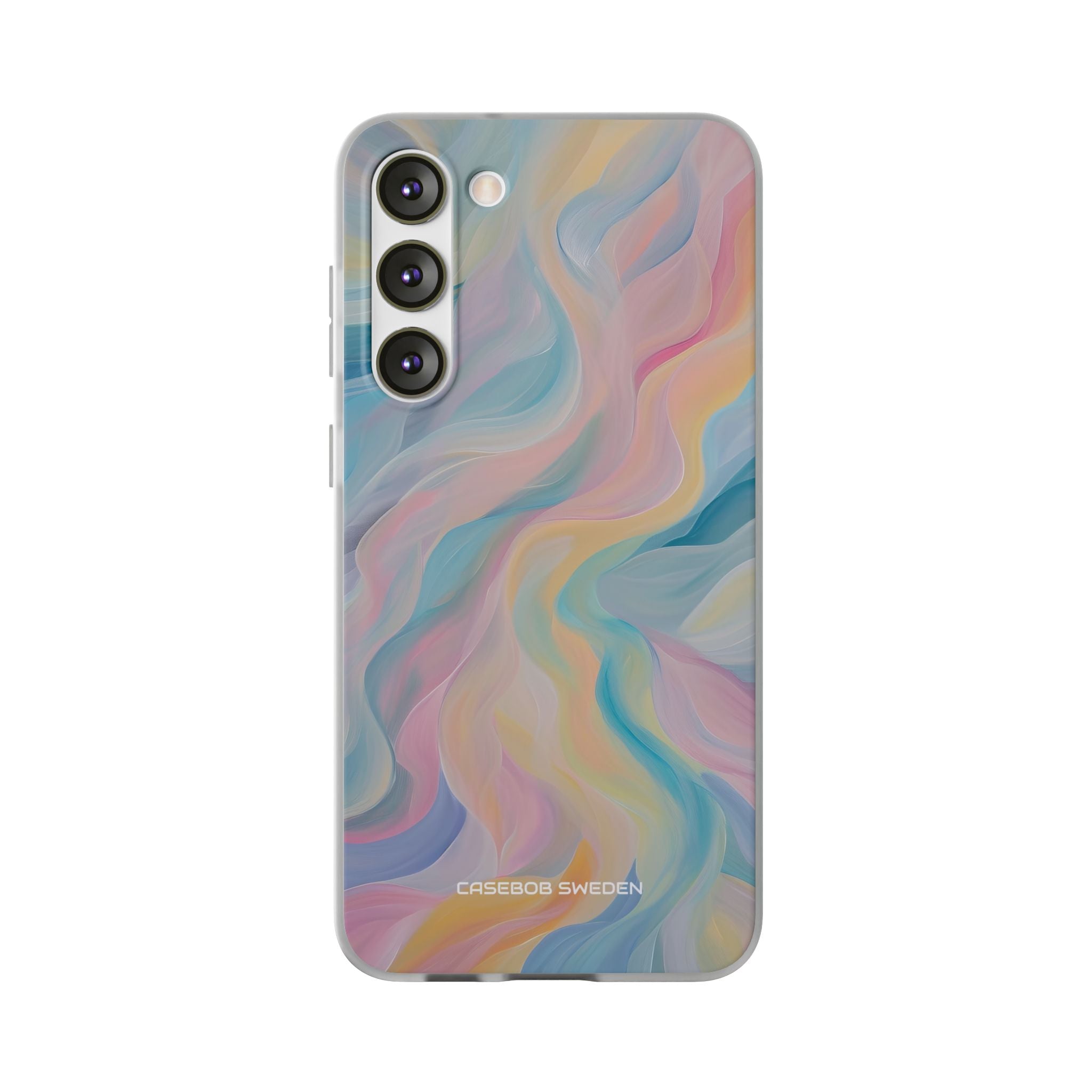 Dreamy Pastel Swirls - Flexi Samsung S23 Phone Case