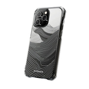 Optical Fluidity - Phone Case for iPhone (Clear Impact - Magnetic)