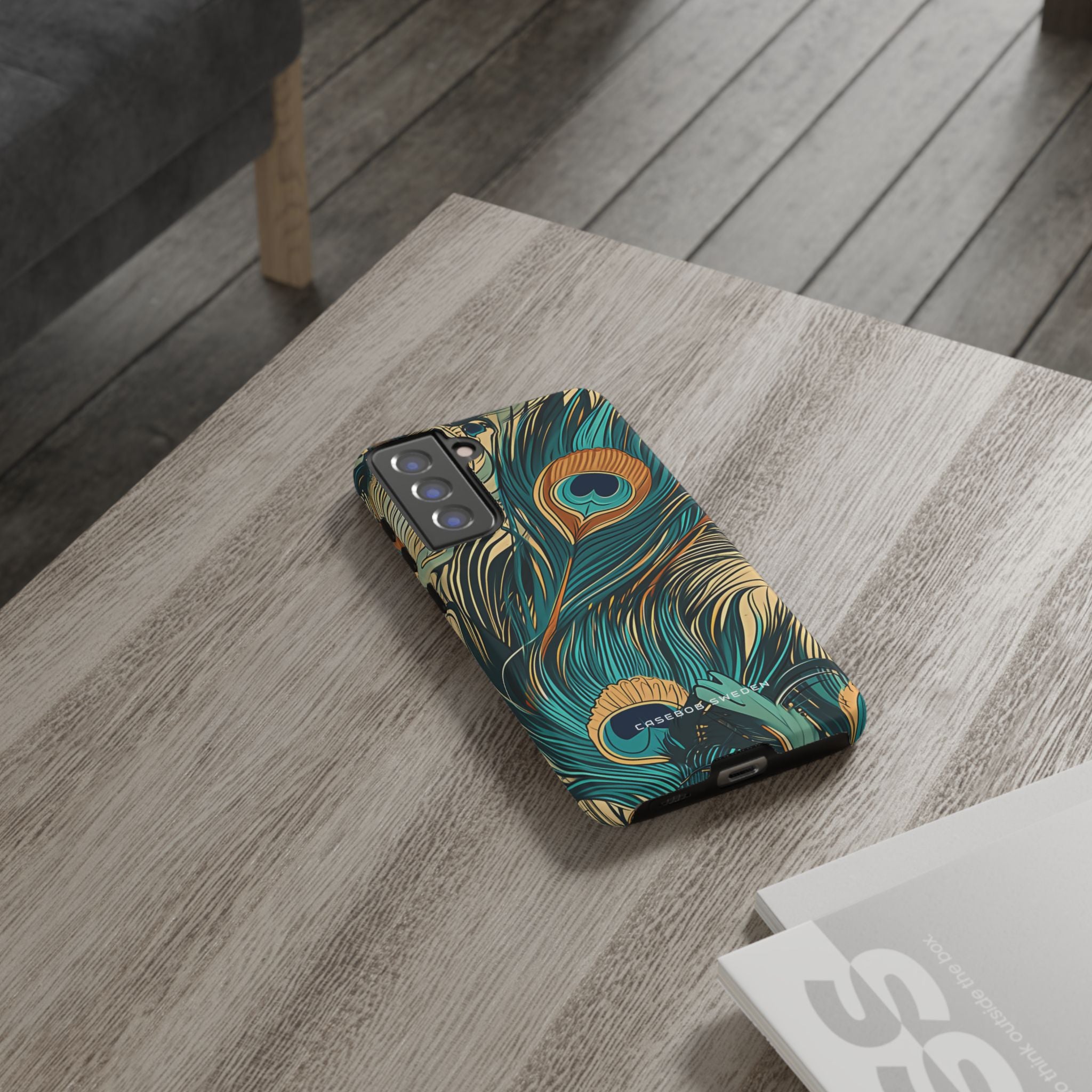 Art Nouveau Peacock Elegance  Samsung S21 - Tough Phone Case