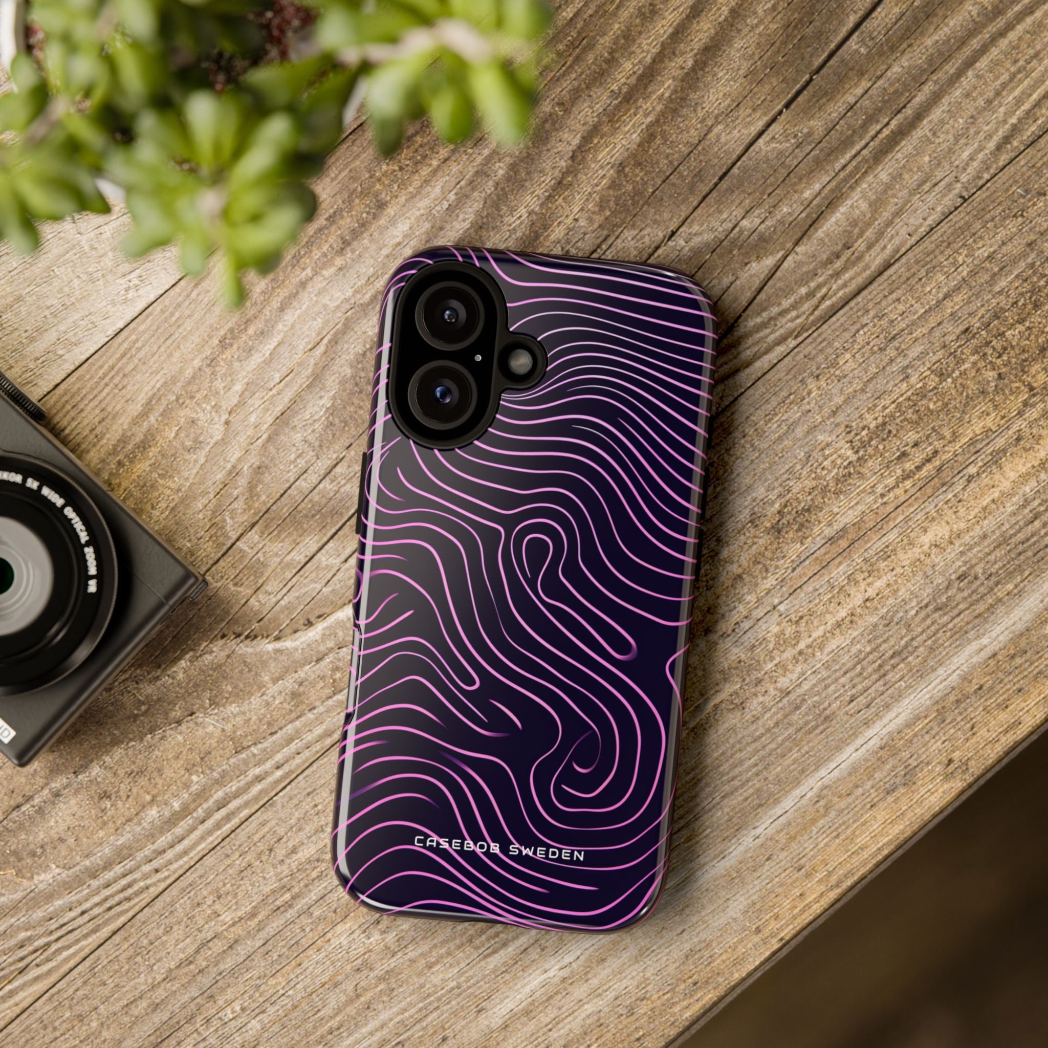 Contour Waveflow iPhone 16 - Tough Phone Case