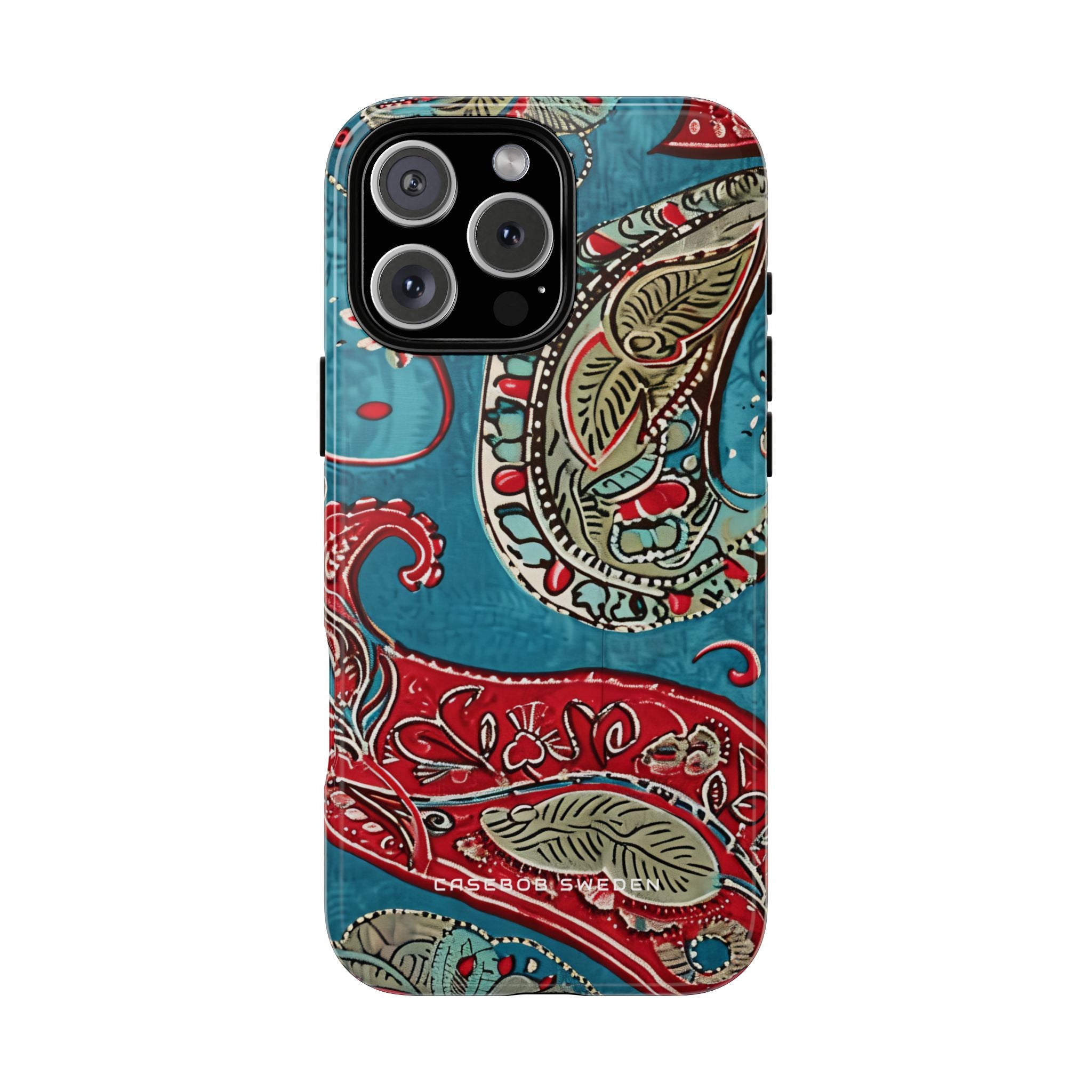 Vintage Paisley Elegance iPhone 16 - Tough Phone Case