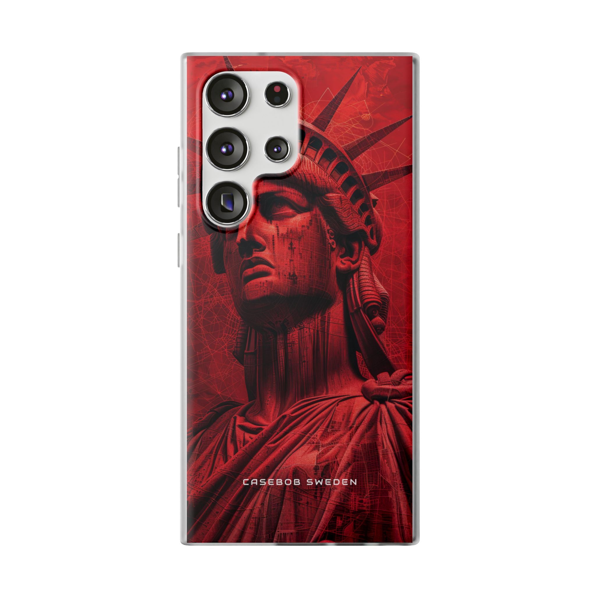 Zen Red Liberty Vision Samsung S23 - Flexi Phone Case