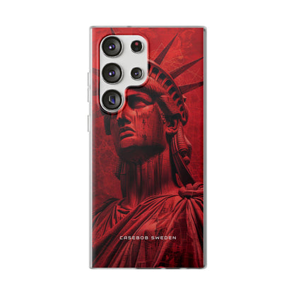 Zen Red Liberty Vision Samsung S23 - Flexi Phone Case