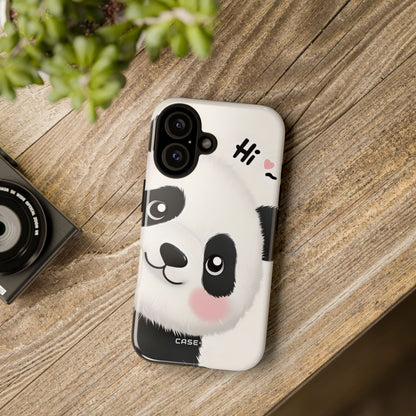 Panda Glow iPhone 16 Pro Case - Tough