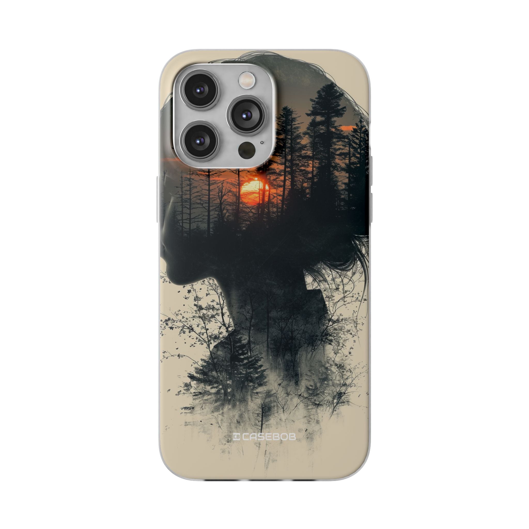 Tranquil Silhouette | Flexible Phone Case for iPhone