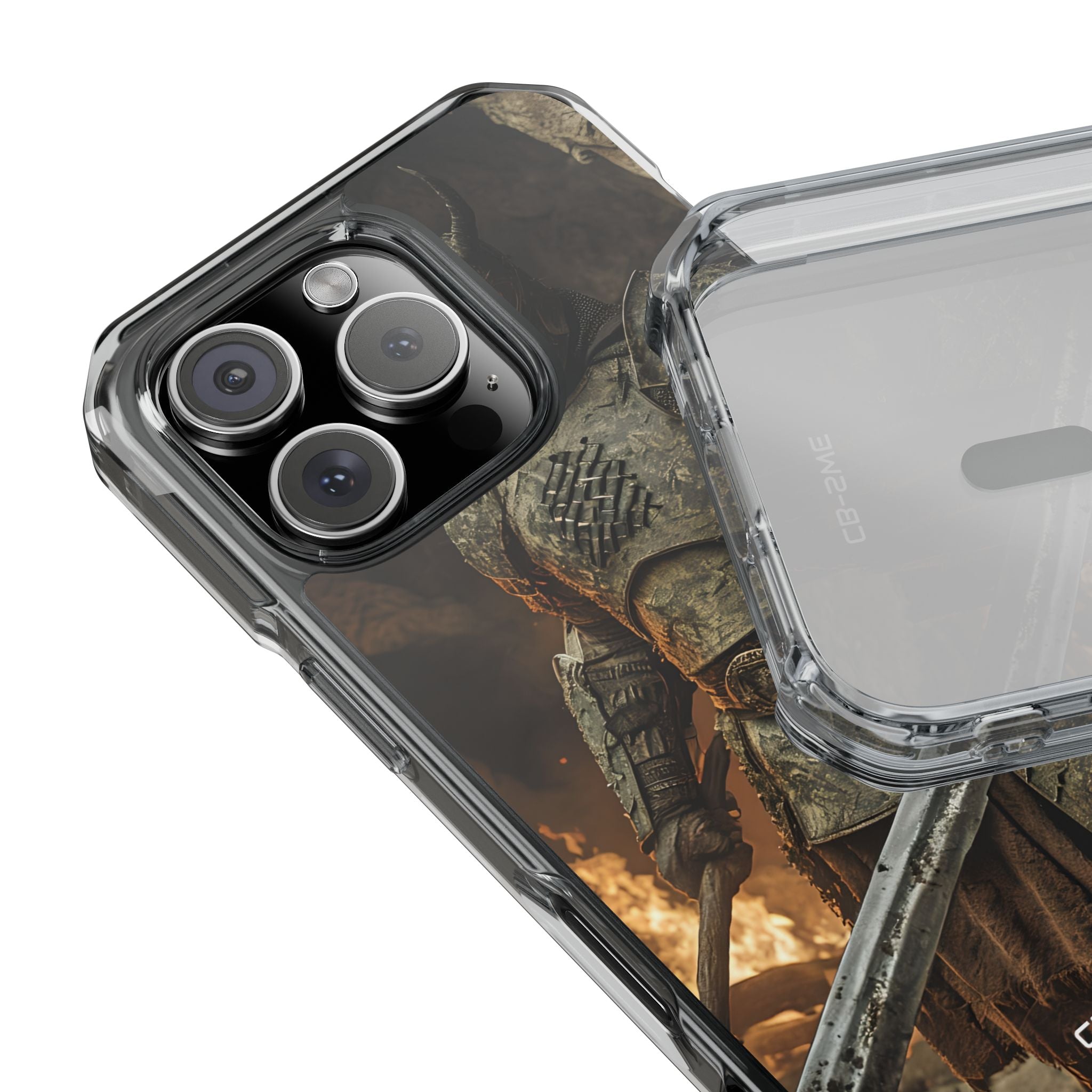Mystic Warrior's Gaze iPhone Case - Impact
