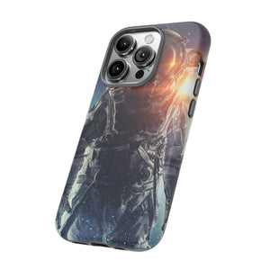 Astronaut in space - Protective Phone Case