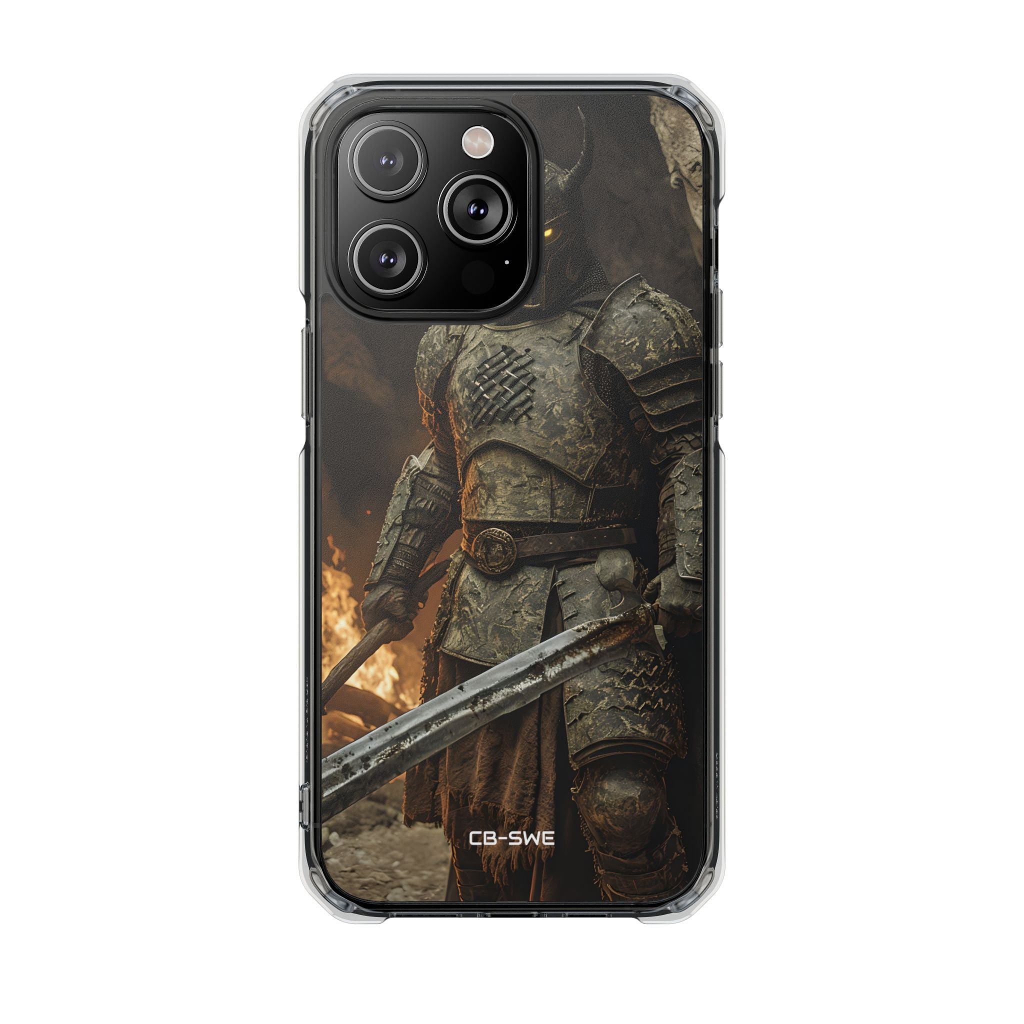 Mystic Warrior's Gaze iPhone Case - Impact