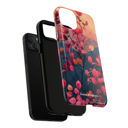 Autumn Tree Harmony - Tough + MagSafe® iPhone 15 Phone Case