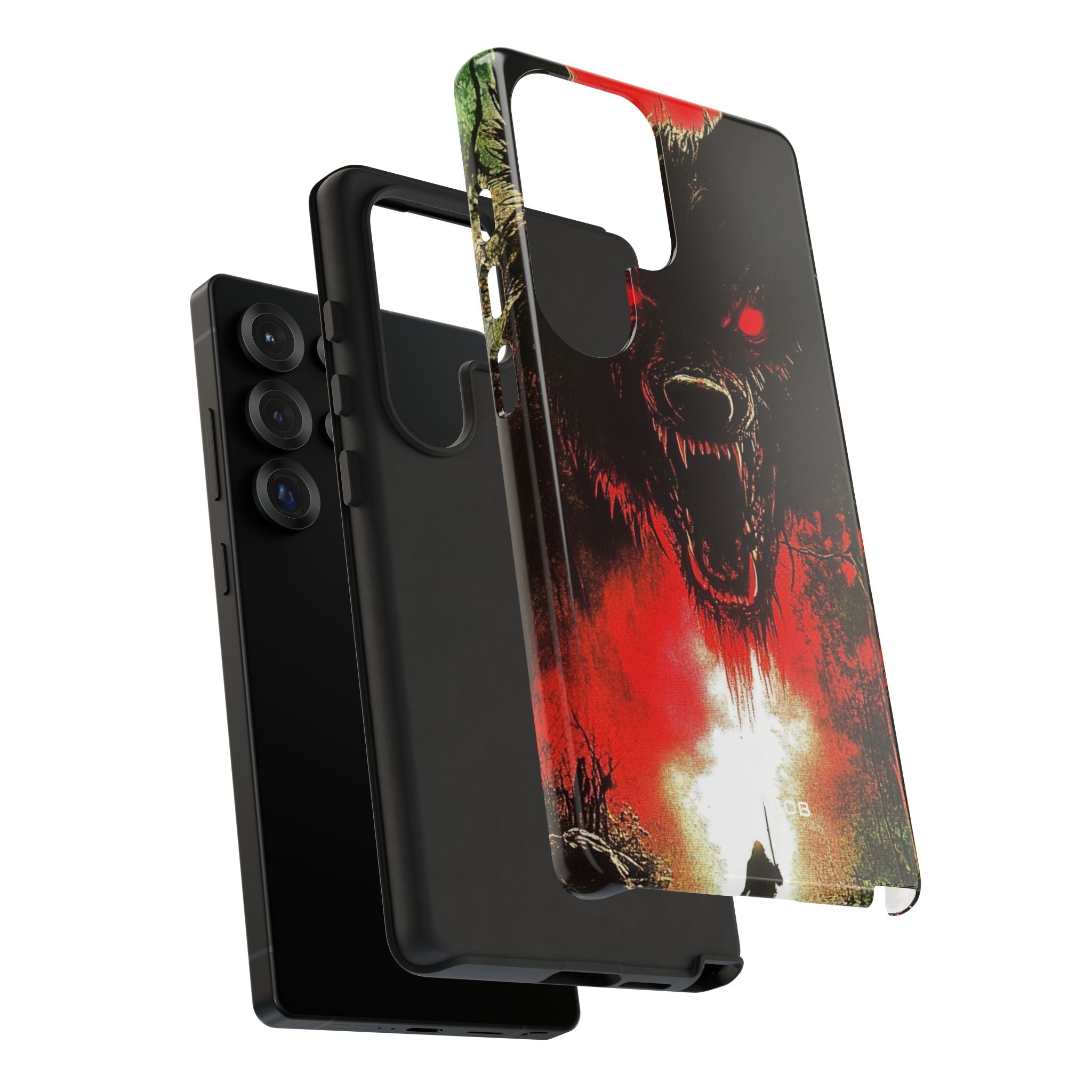 Crimson Wolf Samsung S25 Ultra Case - Tough