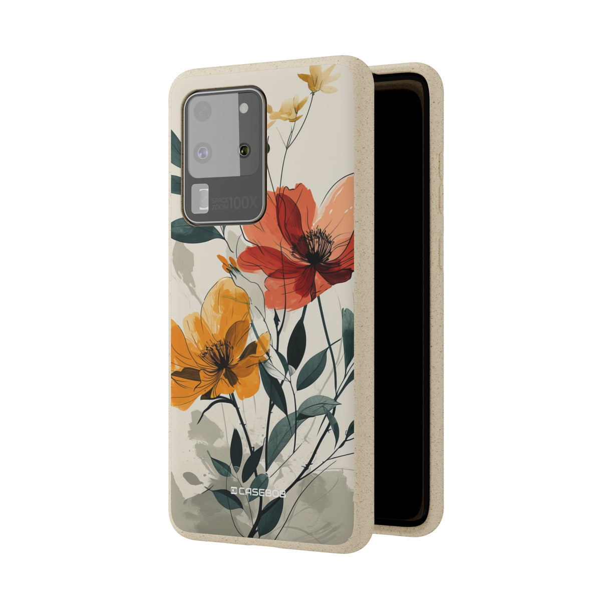 Serene Floral Harmony | Biodegradable Phone Case