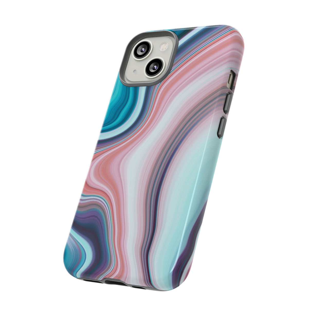 Pink Swirls - Protective Phone Case