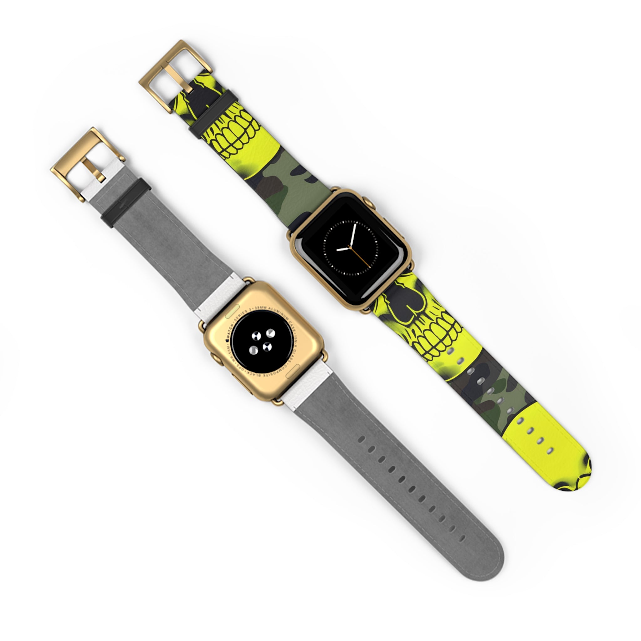 Neon Skull Camo - Watch Band