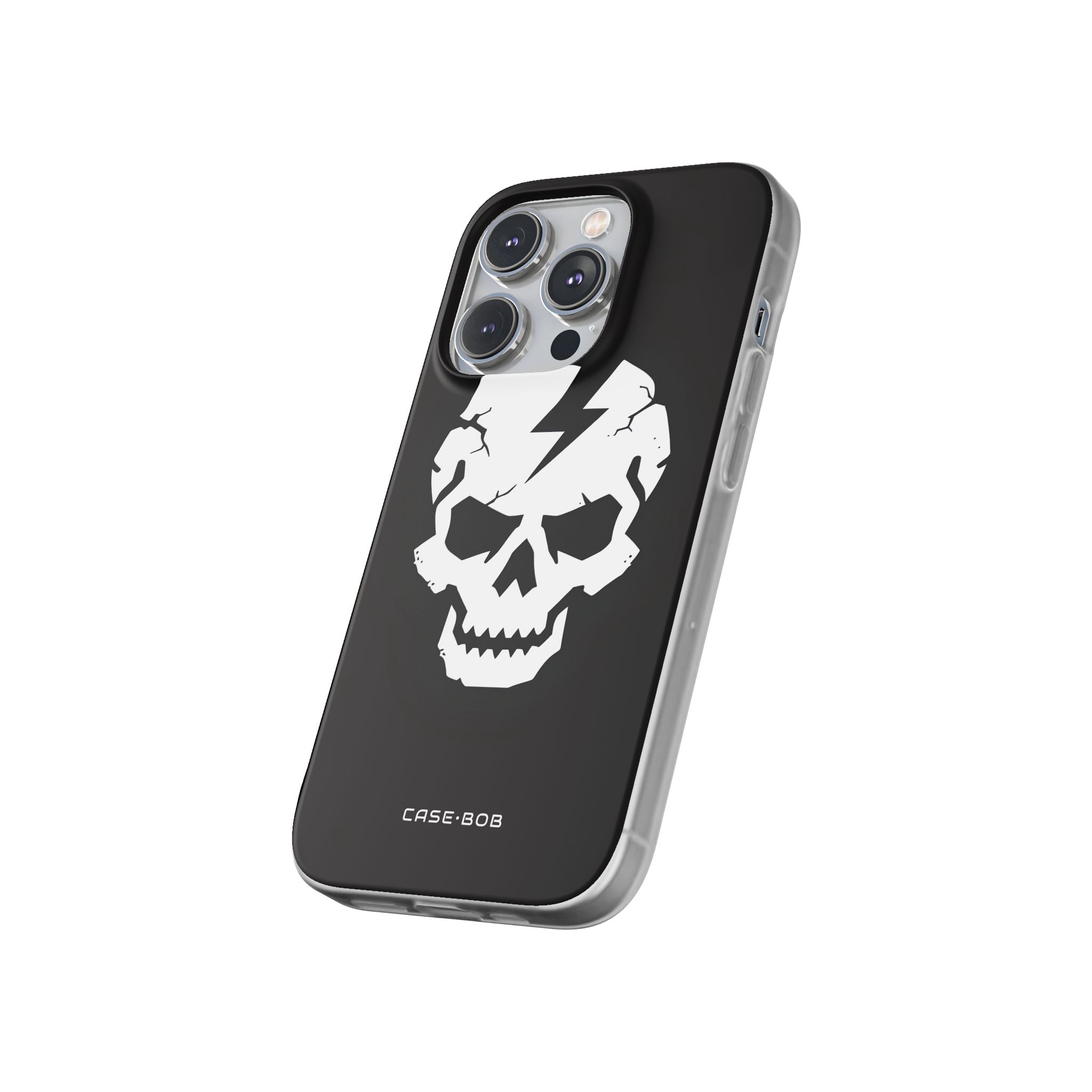 Lightning Skull iPhone 14 Pro Case - Soft