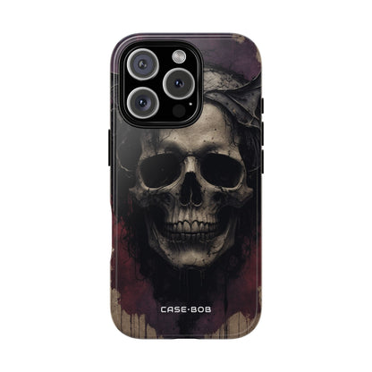 Skull Twilight iPhone 16 Pro Case - Tough