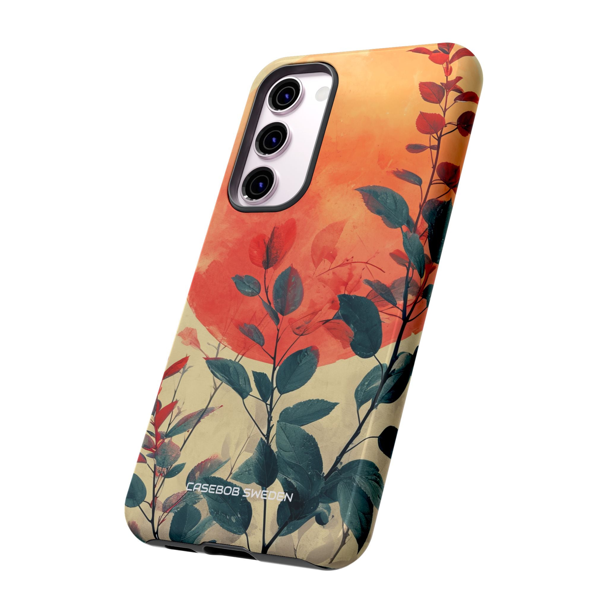 Orange Sun Harmony - Tough Samsung S23 Phone Case