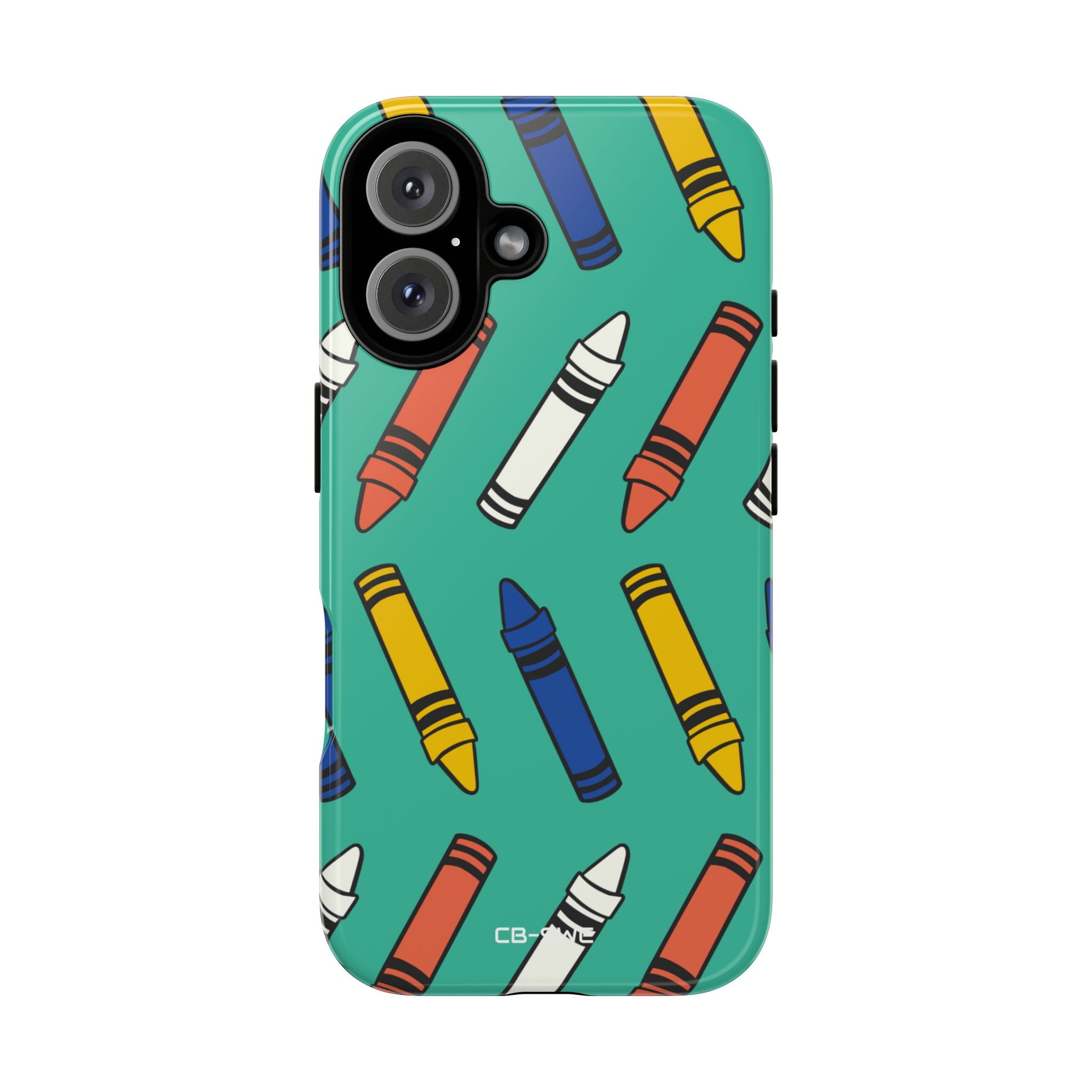 Crayons Dance Playfully - iPhone Case