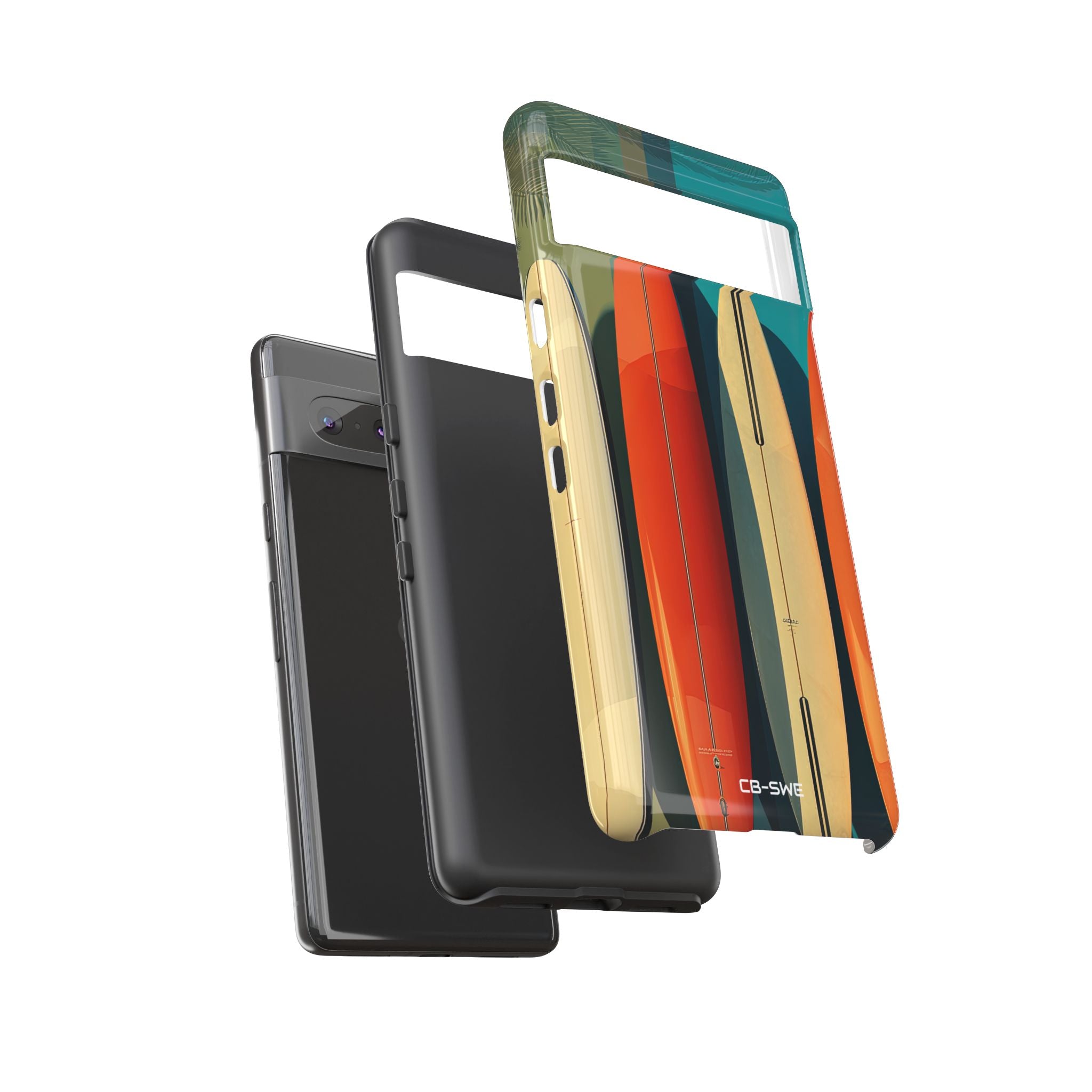 Sunlit Surfboards Symphony - Google Pixel Case