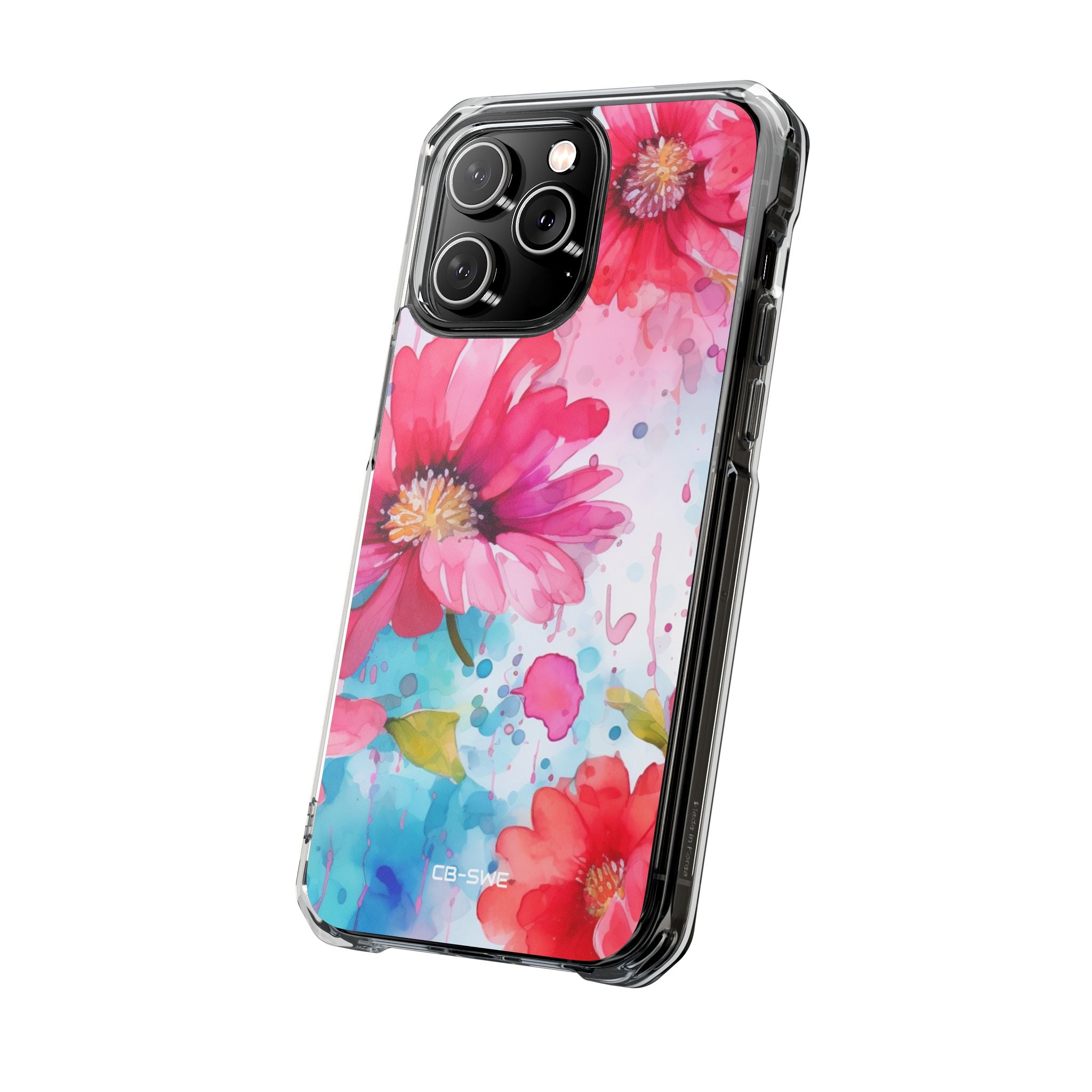 Vibrant Floral Dance iPhone Case - Impact