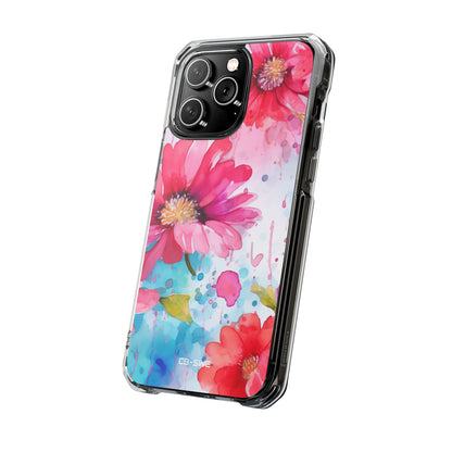 Vibrant Floral Dance iPhone Case - Impact