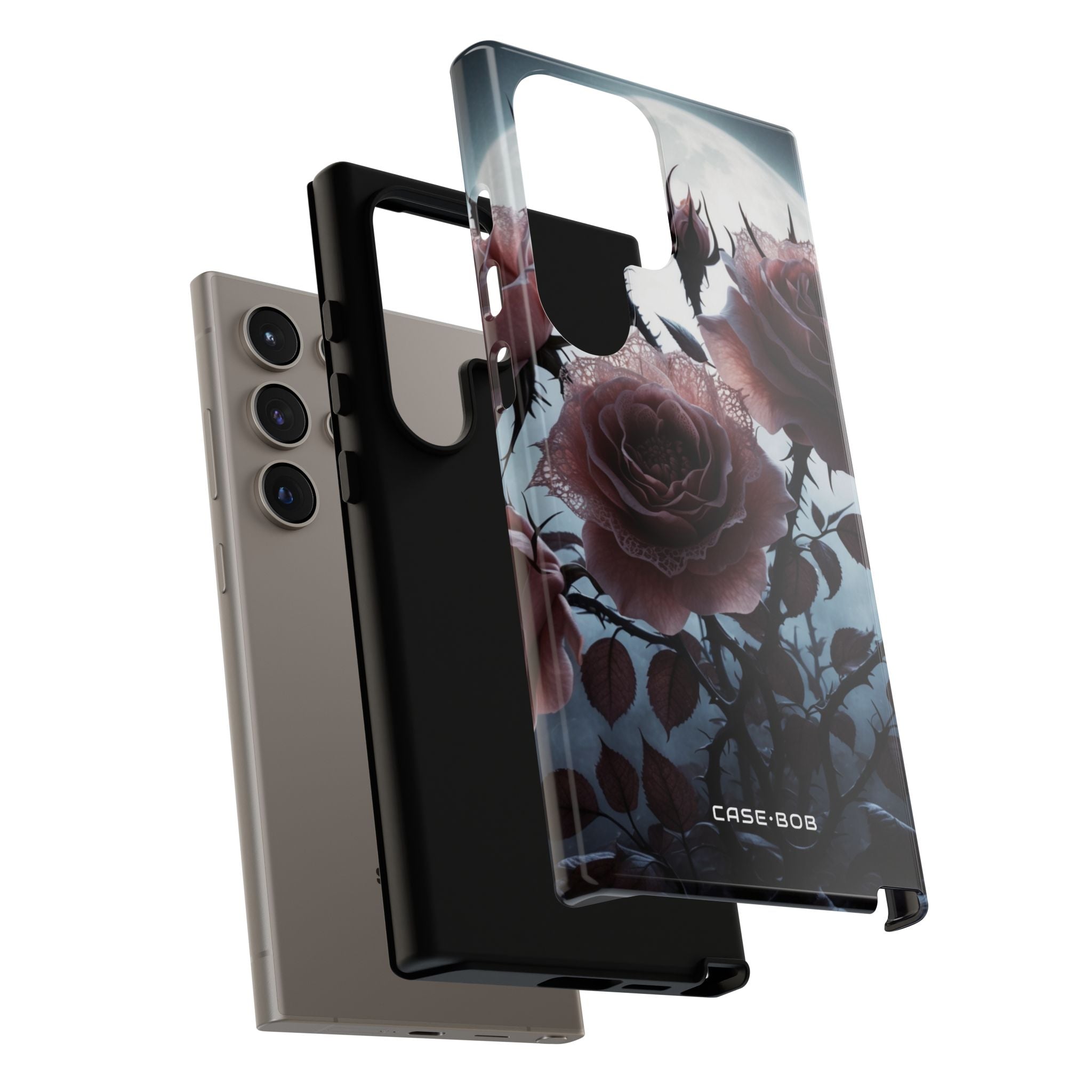 Luminous Rose Thorns Samsung S24 Ultra Case - Tough
