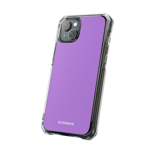 Lavender Floral | Phone Case for iPhone (Clear Impact Case - Magnetic)