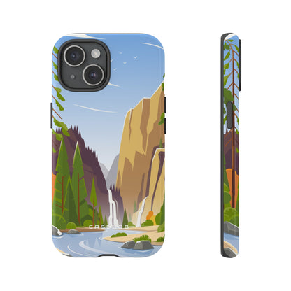 Waterfall at National Park iPhone Case (Protective)