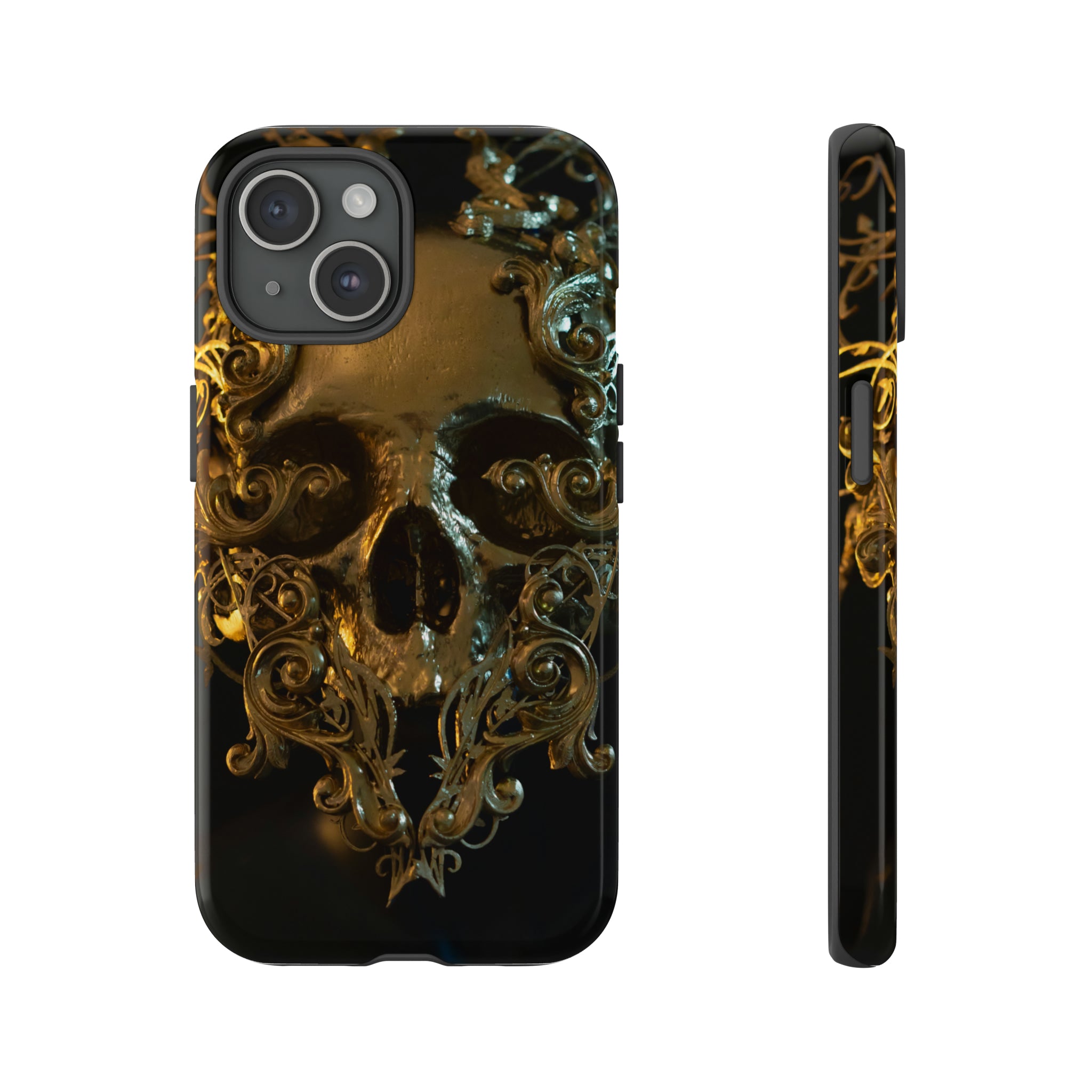 Golden Skull Trooper - Protective Phone Case