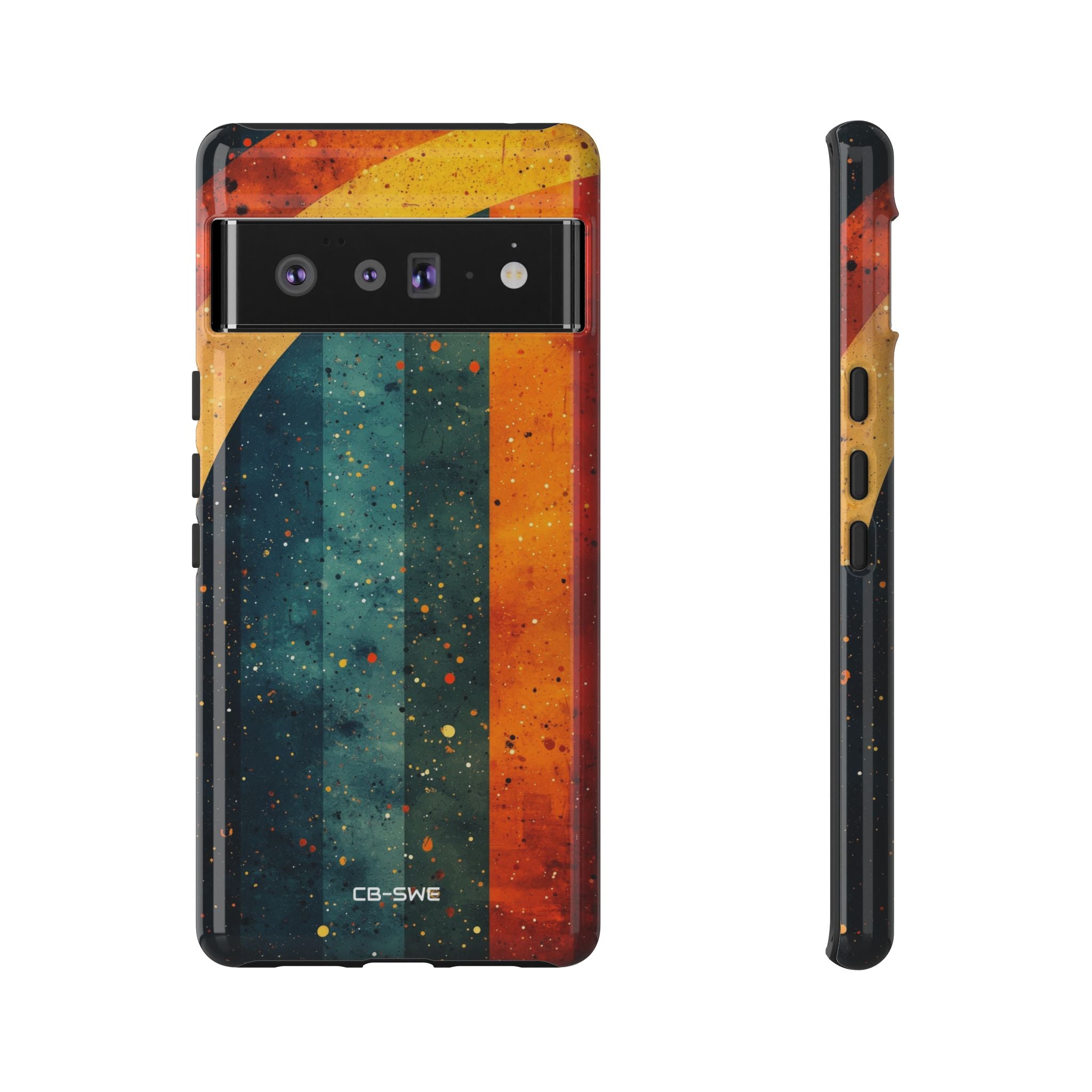 Vibrant Waves Dance - Google Pixel Case