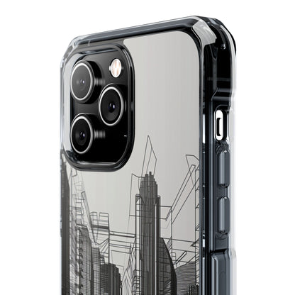 Urban Wireframe - Phone Case for iPhone