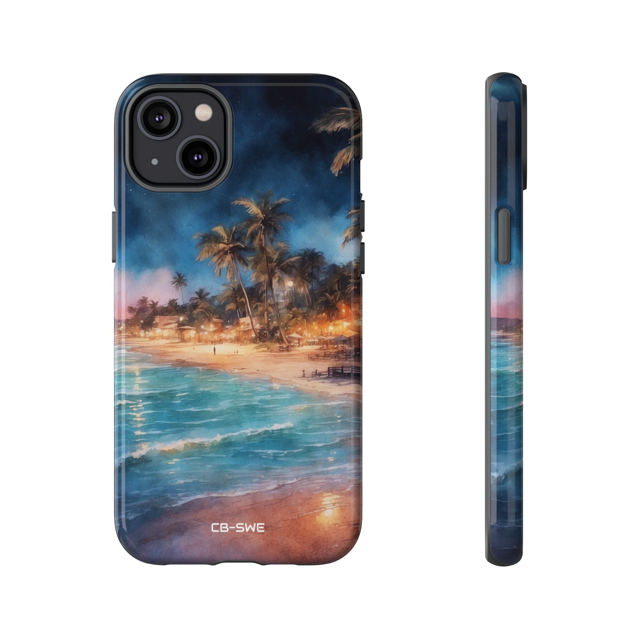 Moonlight Dances Water - iPhone Case
