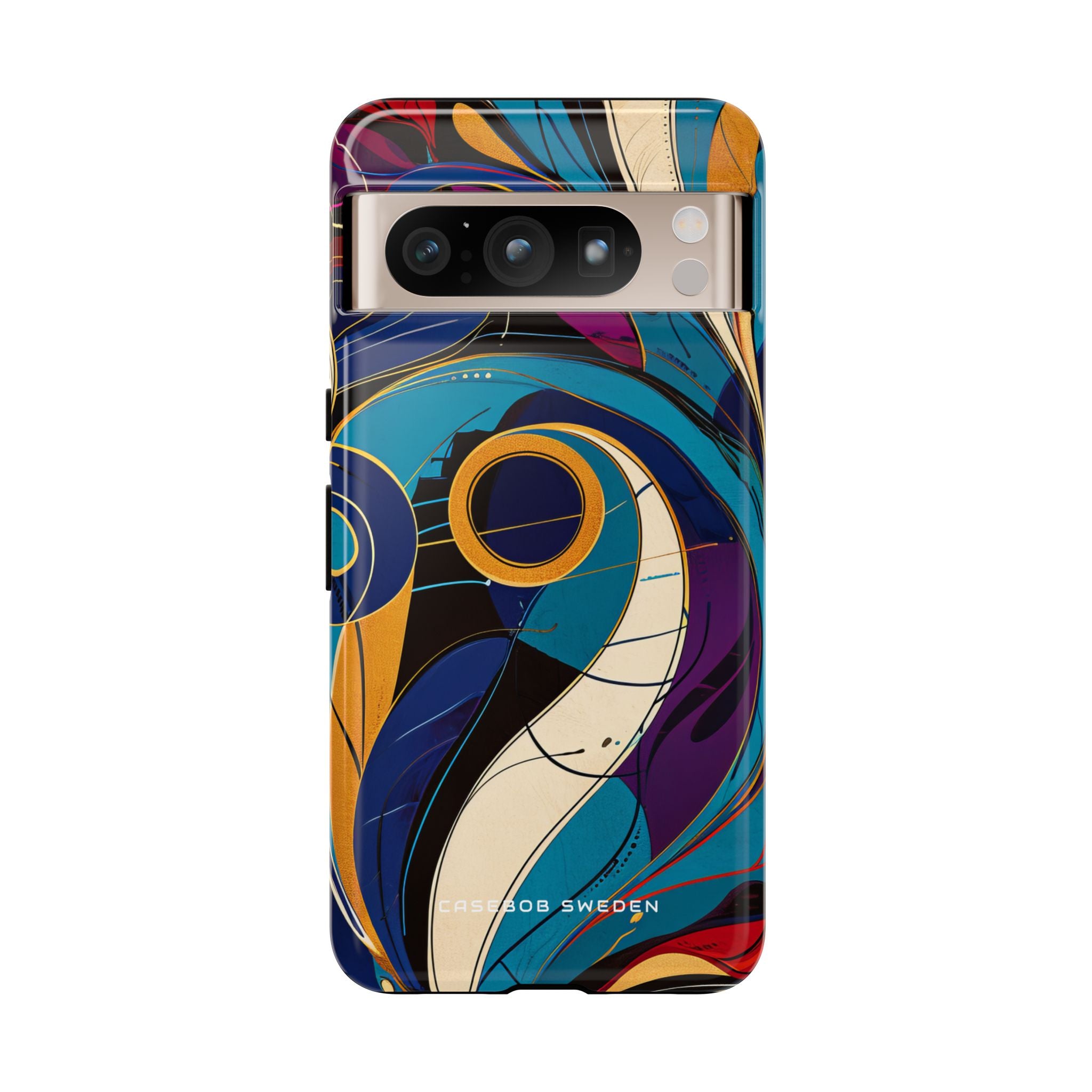 Vintage Vortex Harmony Google Pixel 8 - Tough Phone Case