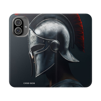 Silver Spartan - iPhone 16  Case - Wallet