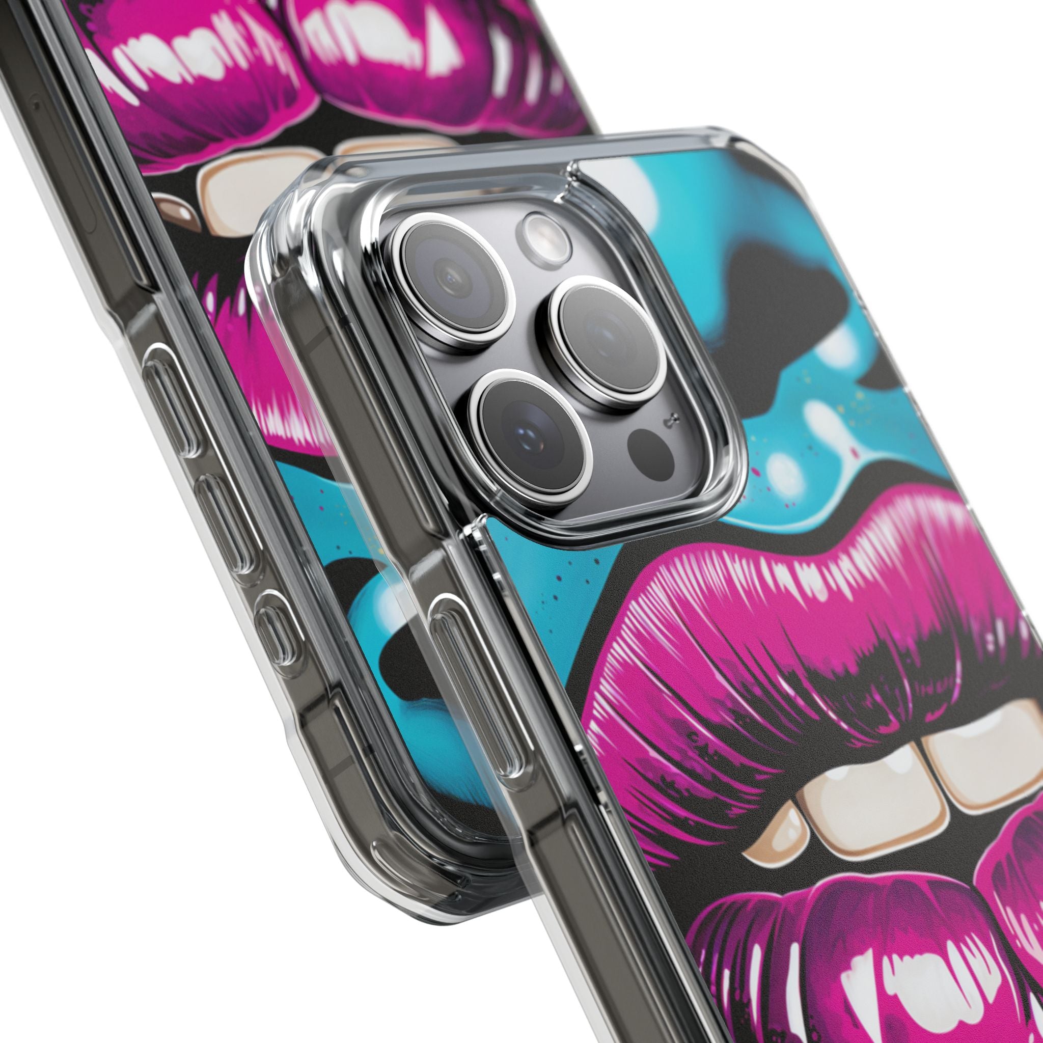 Vivid Lips Contrast iPhone Case - Impact