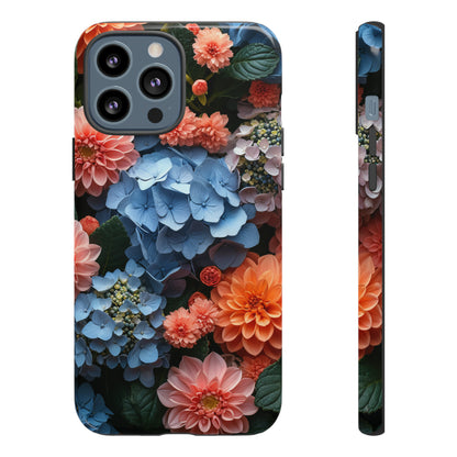 Delicate Floral Pastel Whisper - Protective Phone Case