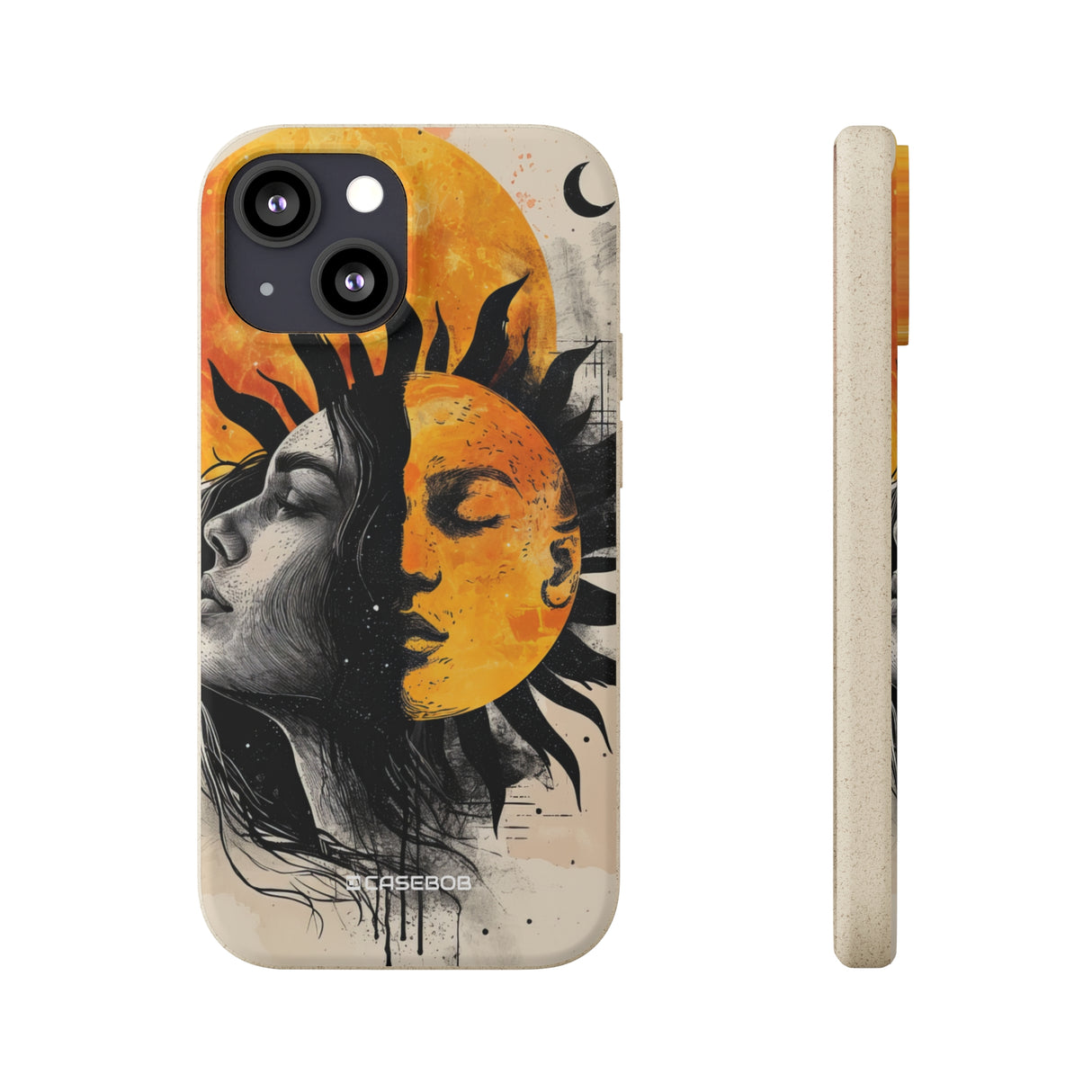 Sunlit Duality | Biodegradable Phone Case