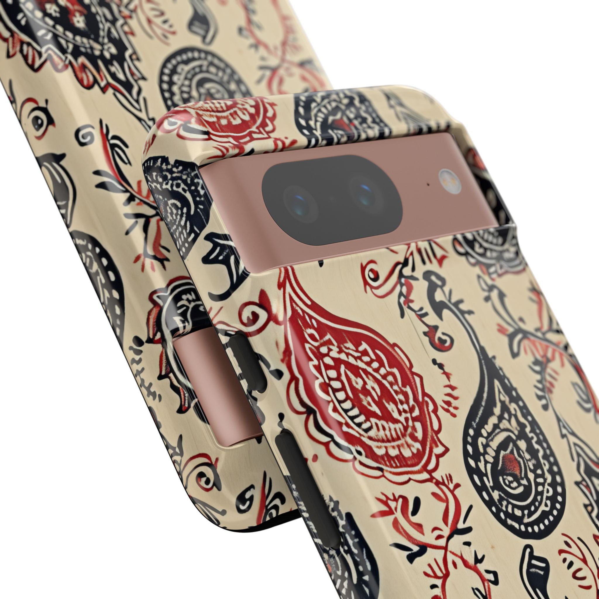 Vintage Paisley Elegance Google Pixel 8 - Tough Phone Case